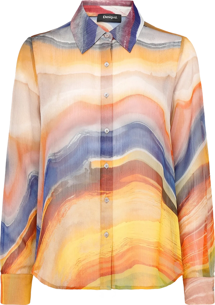 Desigual Blus_Camsterdam - Multi/patterned - XL