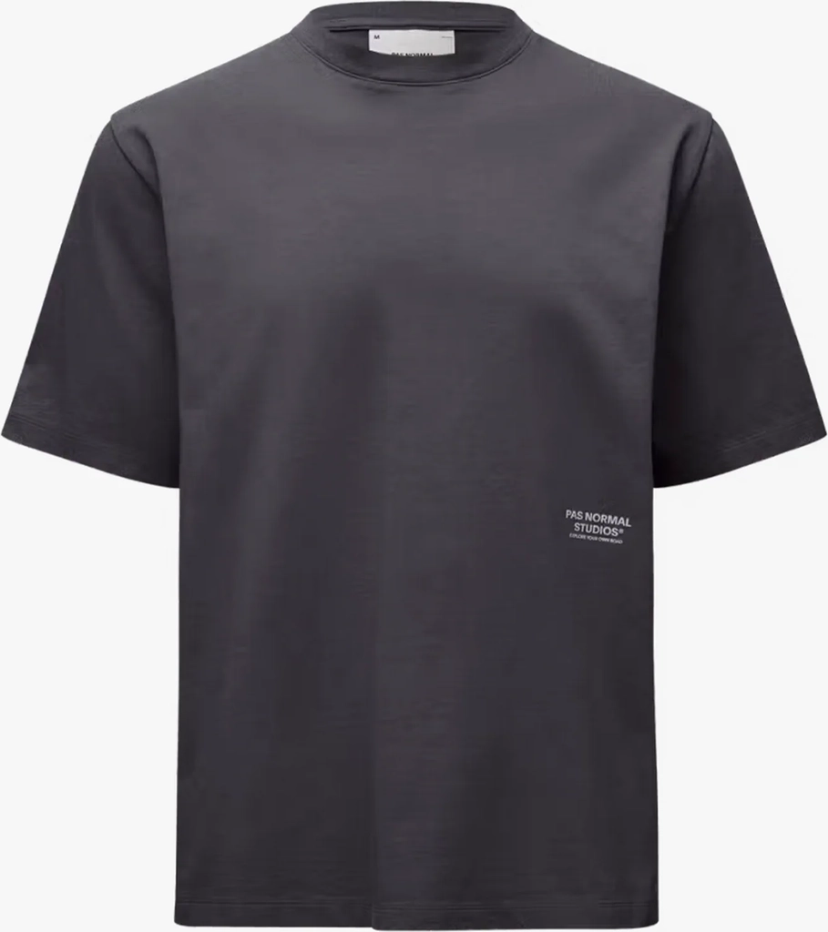 off-race t-shirt in steel