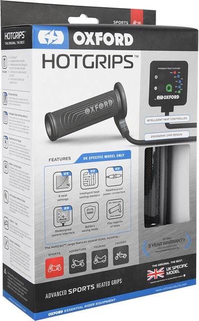 Oxford Opvarmede Hotgrips Advanced Sport