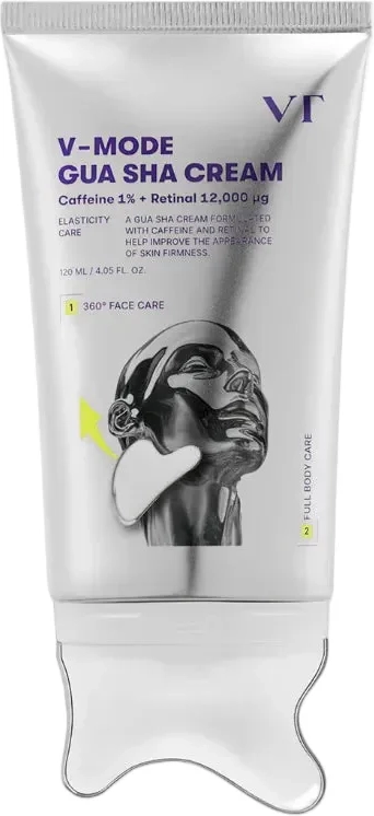 vt cosmetics v-mode gua sha cream 120ml | lifting & firming
