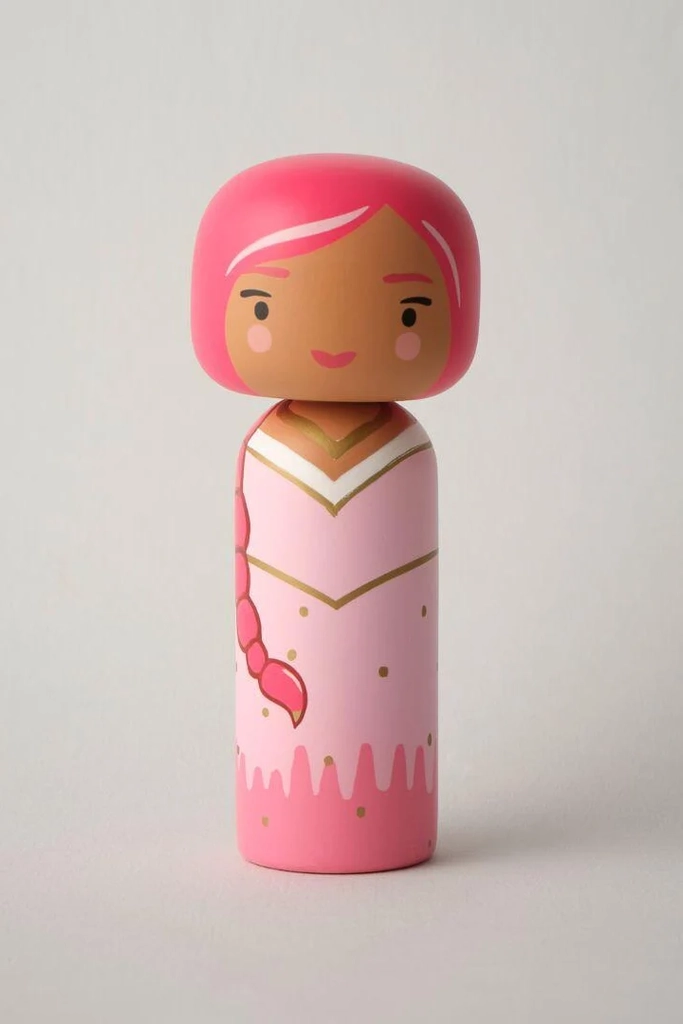 kokeshi stjernetegnsfigur - skorpionen