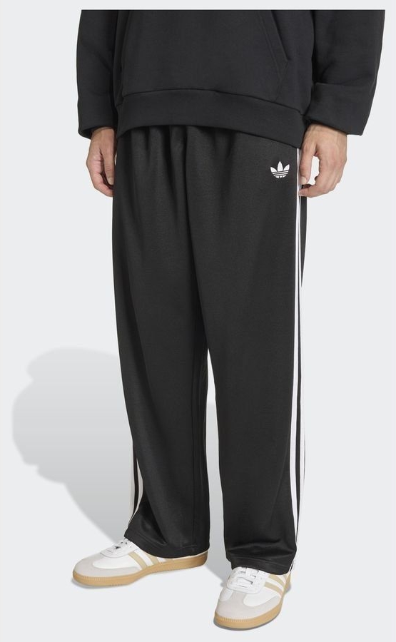 adidas originals firebird pinstripe loose track pants dame