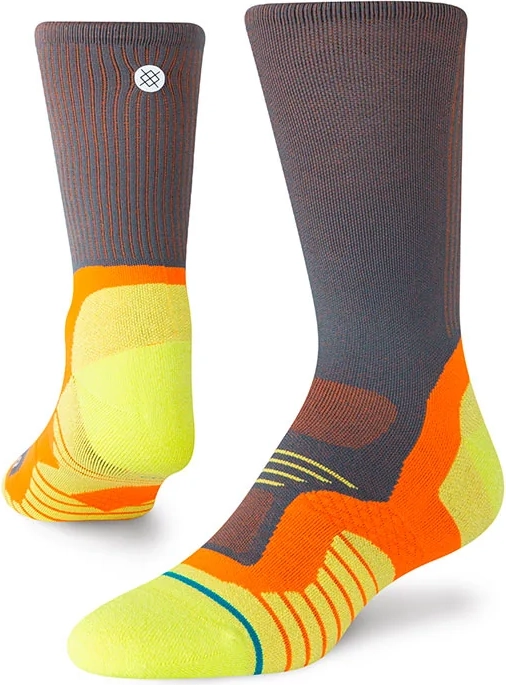 Stance Pace Light Crew Trail Running Socks Turbulence