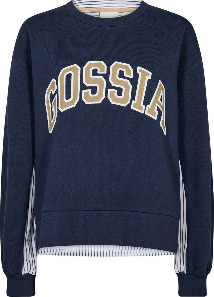 gossia sweatshirt - xenia - dark grey melange