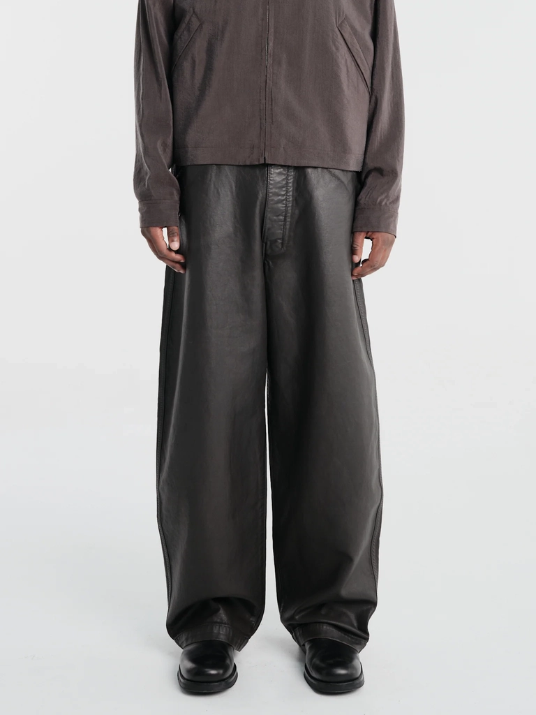 maxi workwear pants in licorice
