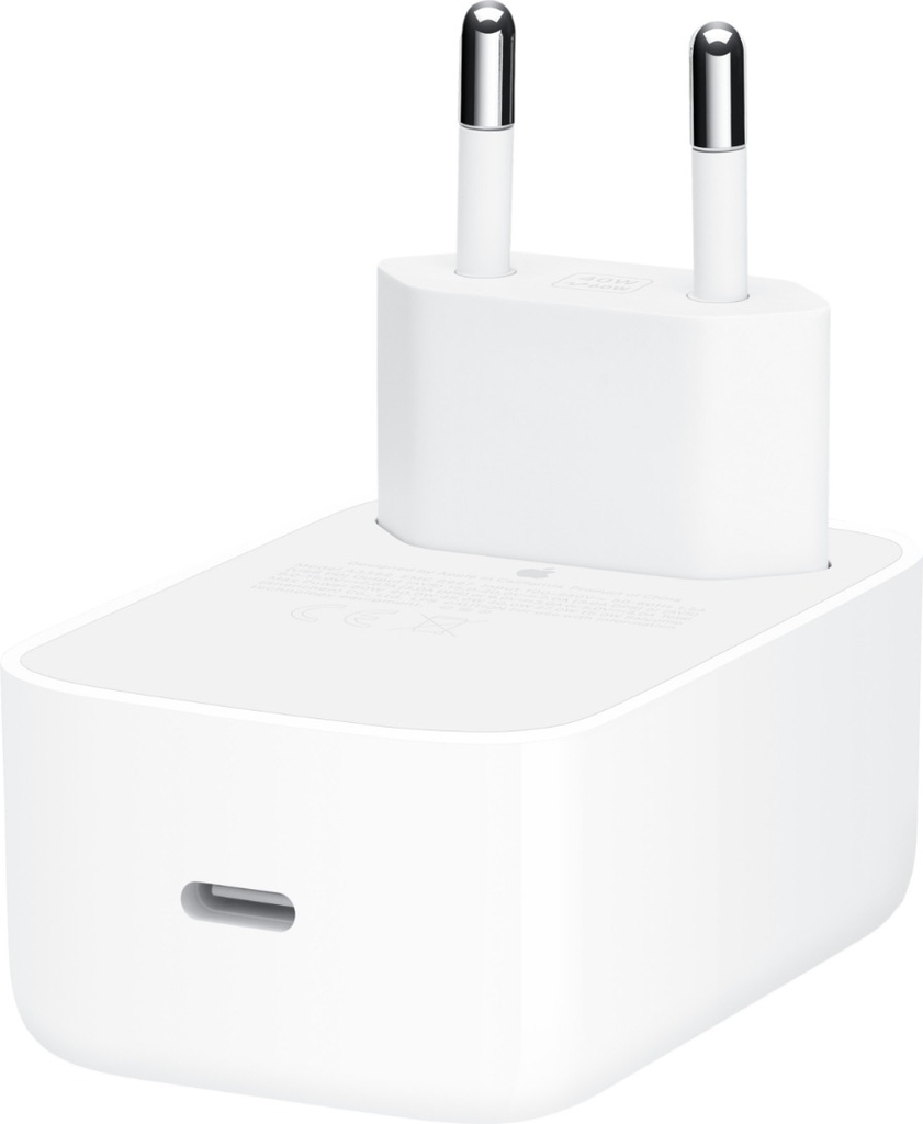 Apple 40W Oplader MGTU4ZM A Med Maks 60W