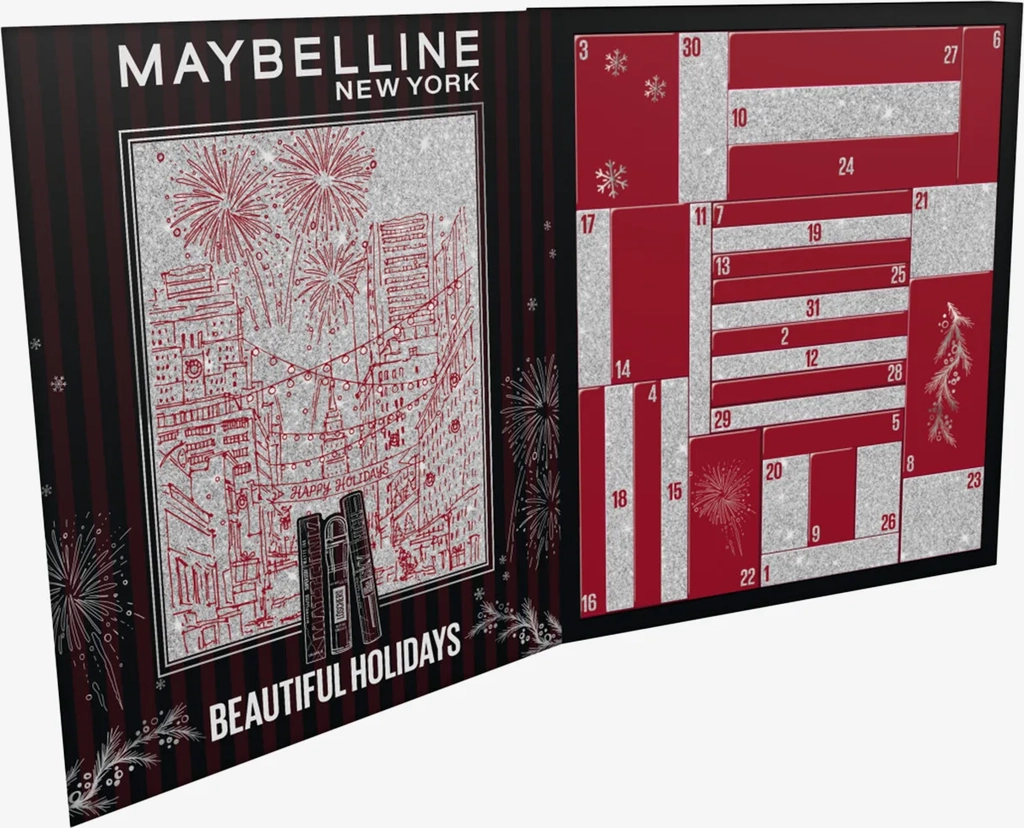 maybelline new yorkadvent calendar 31-door 2026 - adventskalender