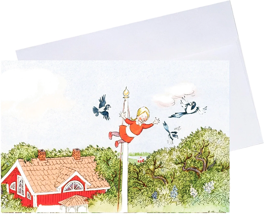 Emil i Lönneberga Emil - Greeting Cards W. Envelope - Ida - Multi/patterned - ONE SIZE