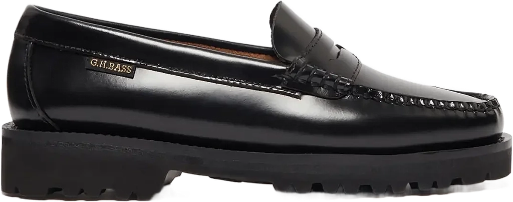 G.H. BASS Gh Weejun Lug Penny Ii - BLACK - 36