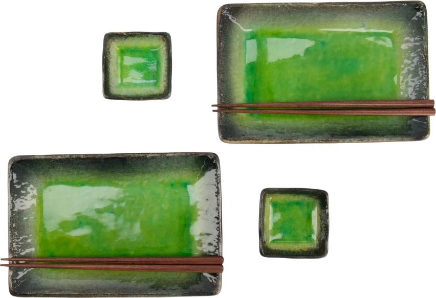 sushi yamasaku hiwa tallerkensæt – green