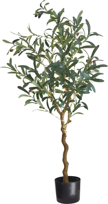                              oliva kunstigt oliventræ 120 led h120 cm, grøn