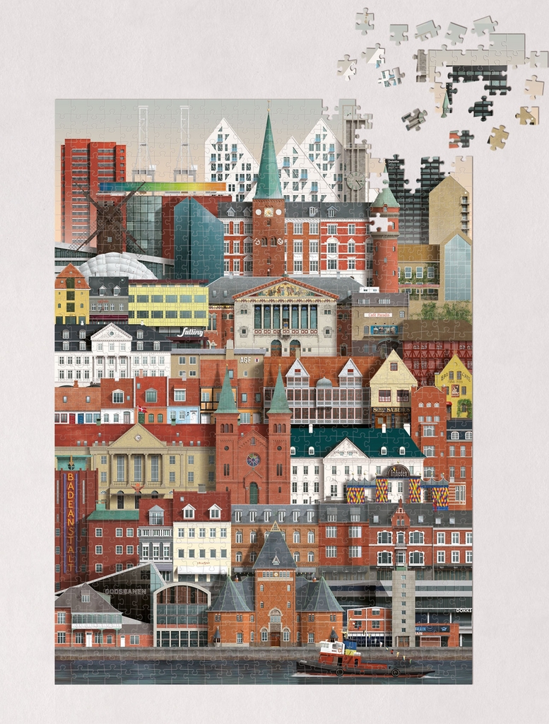 Martin Schwartz Aarhus 1000 Pieces