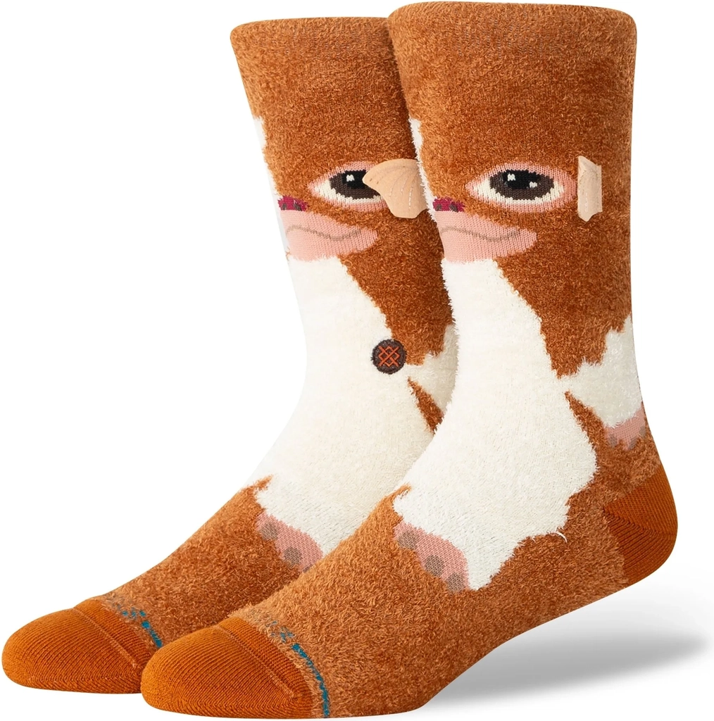 stancegizmo crew unisex - strømper - brown