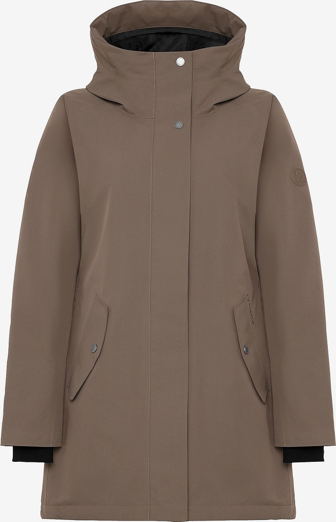 Didriksons Alana Waterproof Breathable Padded Winter Parka - Mocha Brown