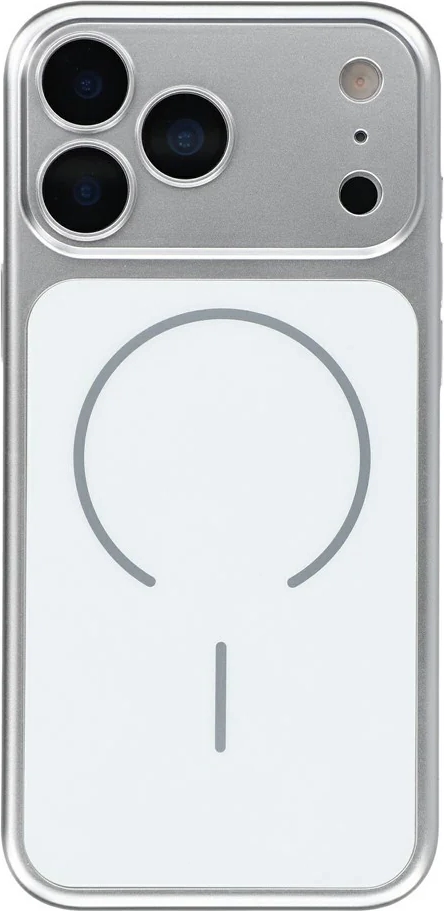 iPhone 18 Pro / 17 Pro EIDERWOOD Hårdt Plast Bagside Cover m. Kamerabeskytter - MagSafe Kompatibel - Sølv