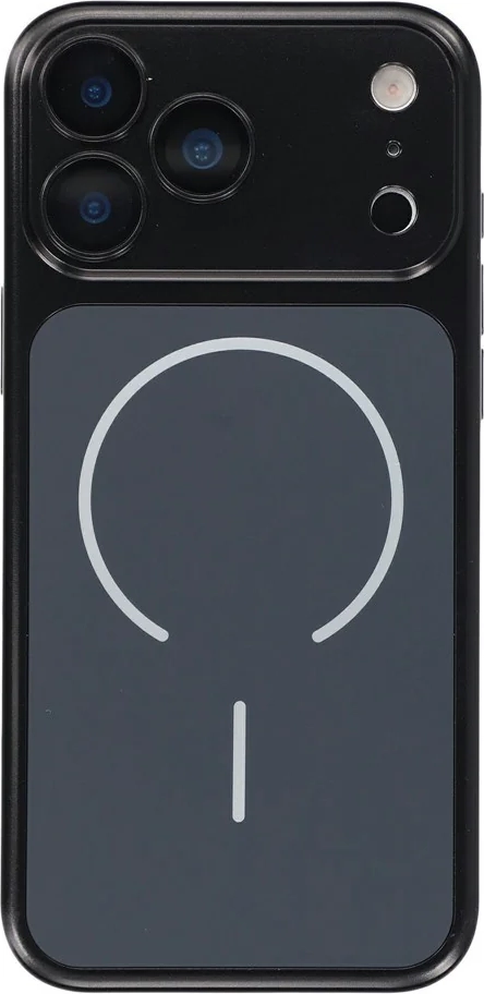 iPhone 18 Pro / 17 Pro EIDERWOOD Hårdt Plast Bagside Cover m. Kamerabeskytter - MagSafe Kompatibel - Sort