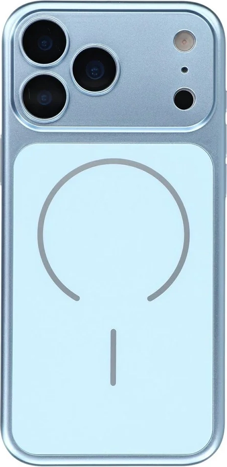 iPhone 18 Pro / 17 Pro EIDERWOOD Hårdt Plast Bagside Cover m. Kamerabeskytter - MagSafe Kompatibel - Blå