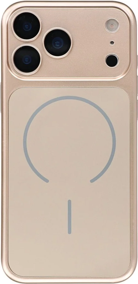 iPhone 18 Pro / 17 Pro EIDERWOOD Hårdt Plast Bagside Cover m. Kamerabeskytter - MagSafe Kompatibel - Guld