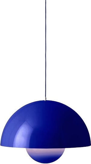 &Tradition Flowerpot Pendant VP2 Ø50 cm Cobalt Blue 0008 - Pendler hos Magasin