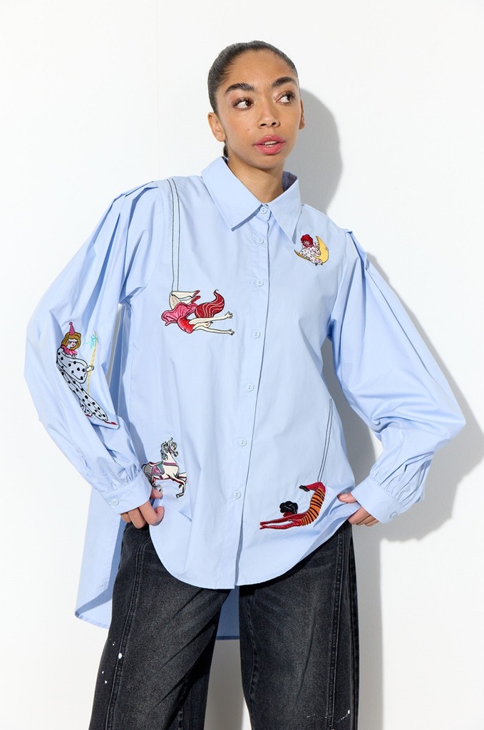 Sasha Shirt - Light Blue - S