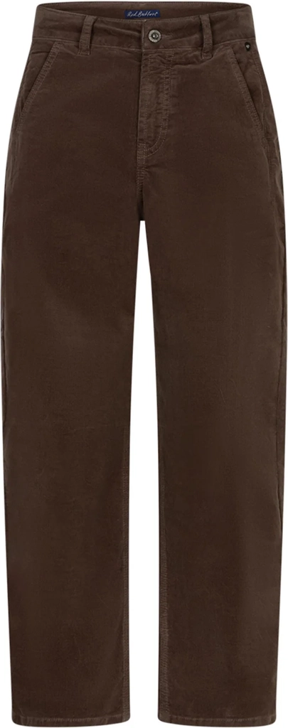 red button caitlina fløjls buks - jeans straight leg - mud