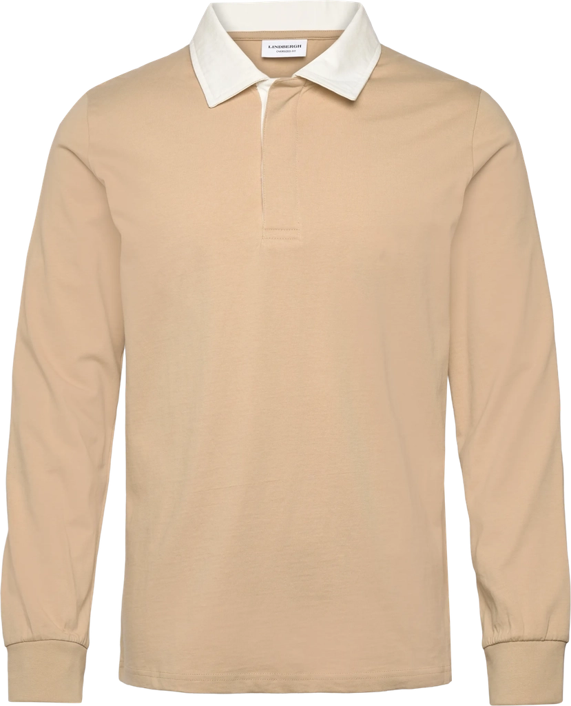 baseball polo l/s