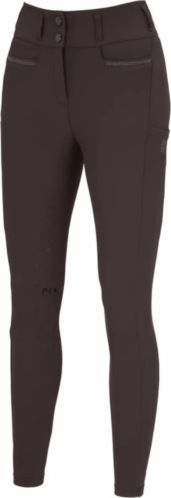 pikeur ridetights fullgrip "linnett high waist" chocolate brown