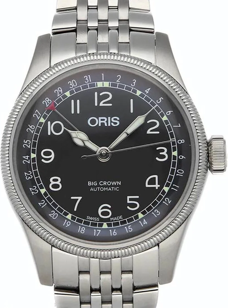 oris big crown automatic black 40mm
