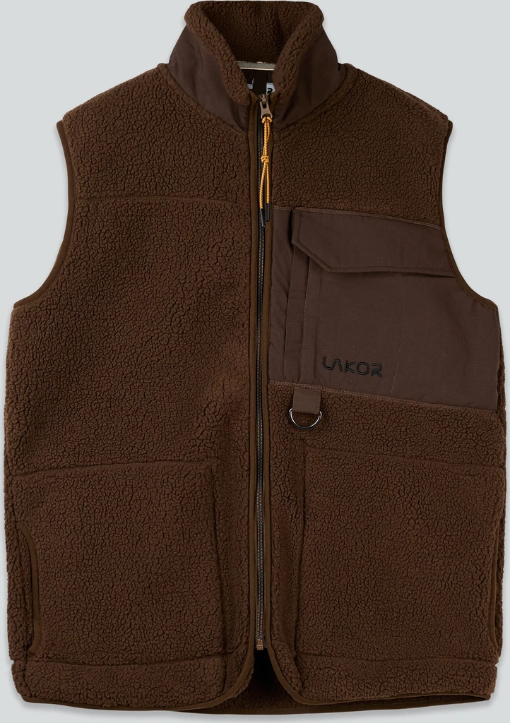 bear sherpa vest