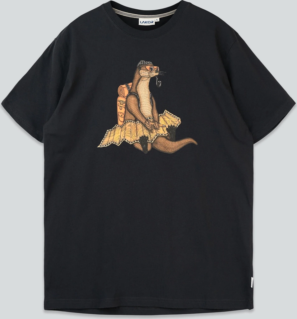 the otter way t-shirt - moonless night