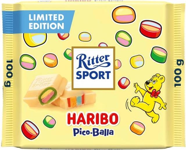 Ritter Sport Haribo Pico-Balla Hvid 100 g