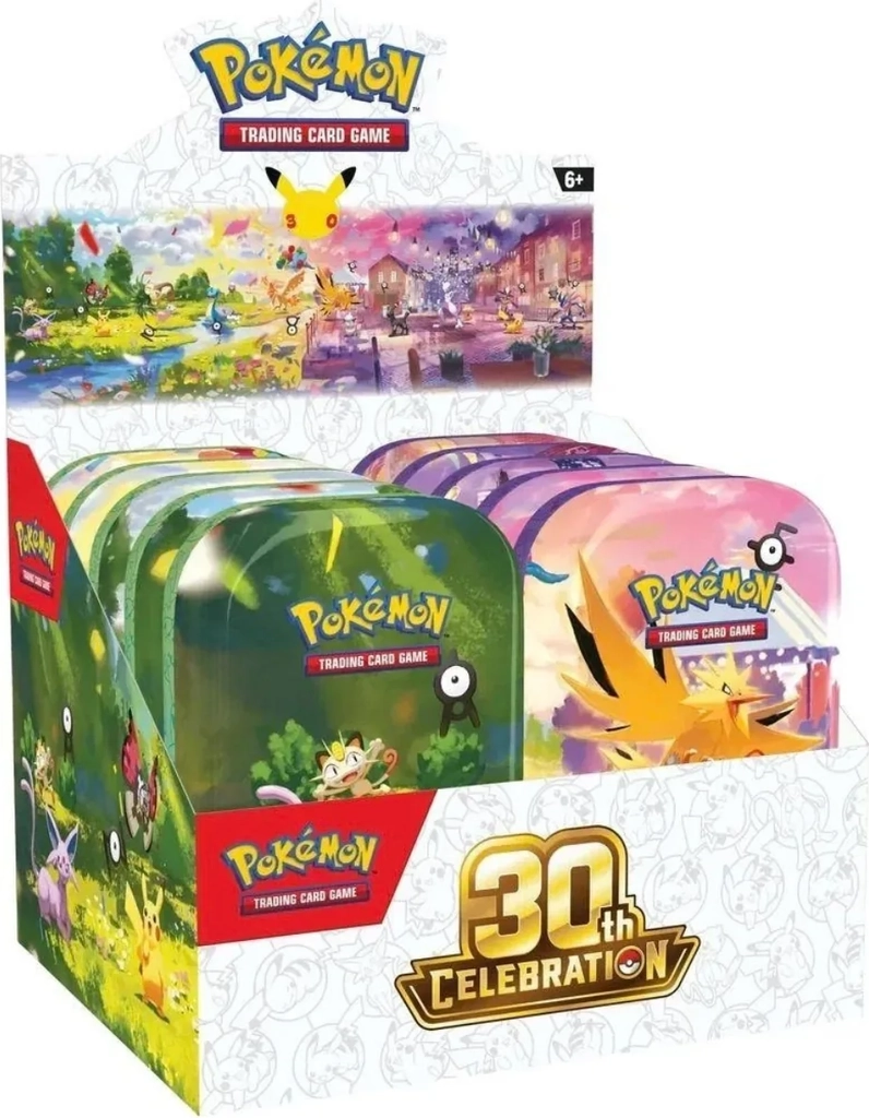 Pokemon 2026 Fall Mega Evolution Mini Tins Display