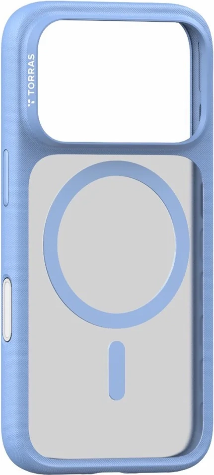 iPhone 18 Pro Max / 17 Pro Max TORRAS Guardian Mag Bagside Cover - MagSafe Kompatibel - Blå