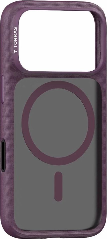 iPhone 18 Pro Max / 17 Pro Max TORRAS Guardian Mag Bagside Cover - MagSafe Kompatibel - Lilla