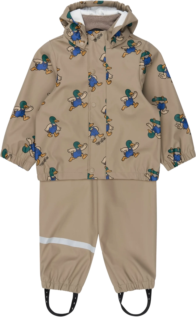 The New Tnstuwe Rainwear Set - TAUPE GRAY AOP TN - 98