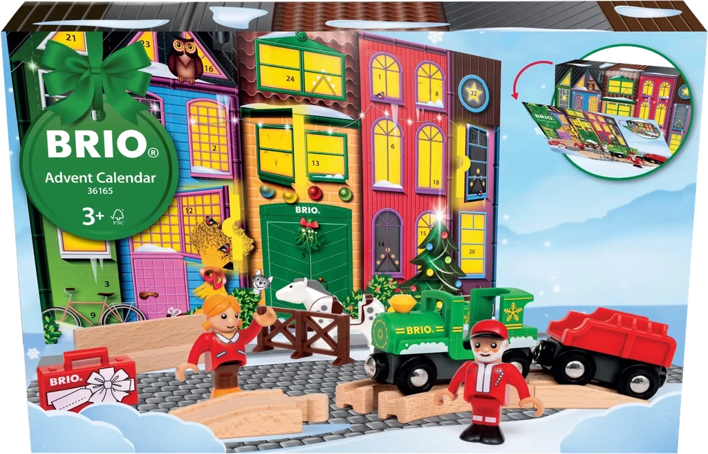 BRIO Adventskalender Weihnachtshaus 3 Jahren
