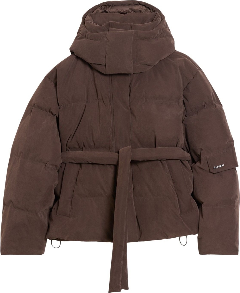 Holzweiler Steilia Brushed Down Jkt - Mørkebrun