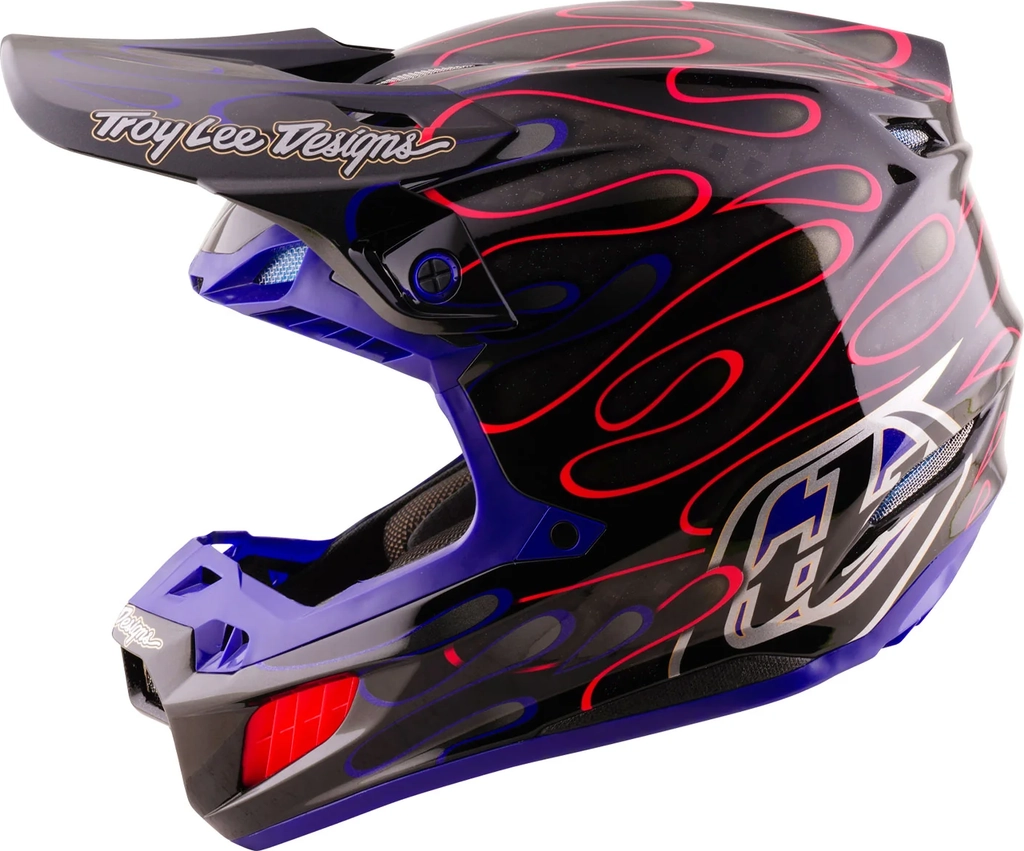 se5 carbon helmet overspray black / magenta