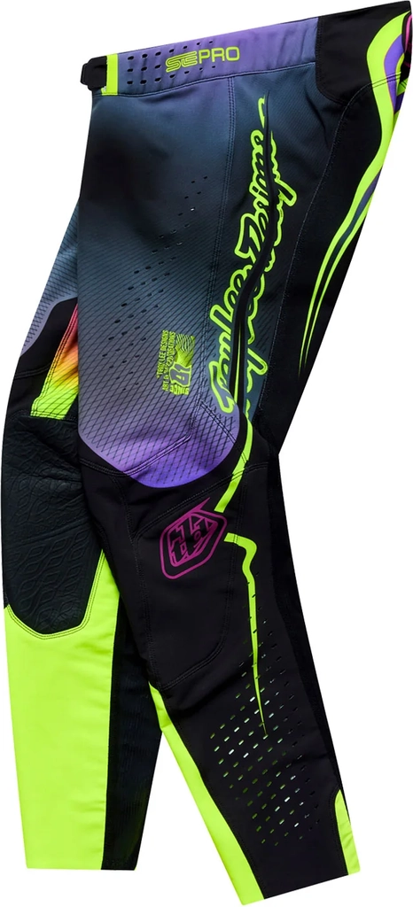 se pro pant wander black / neo purple