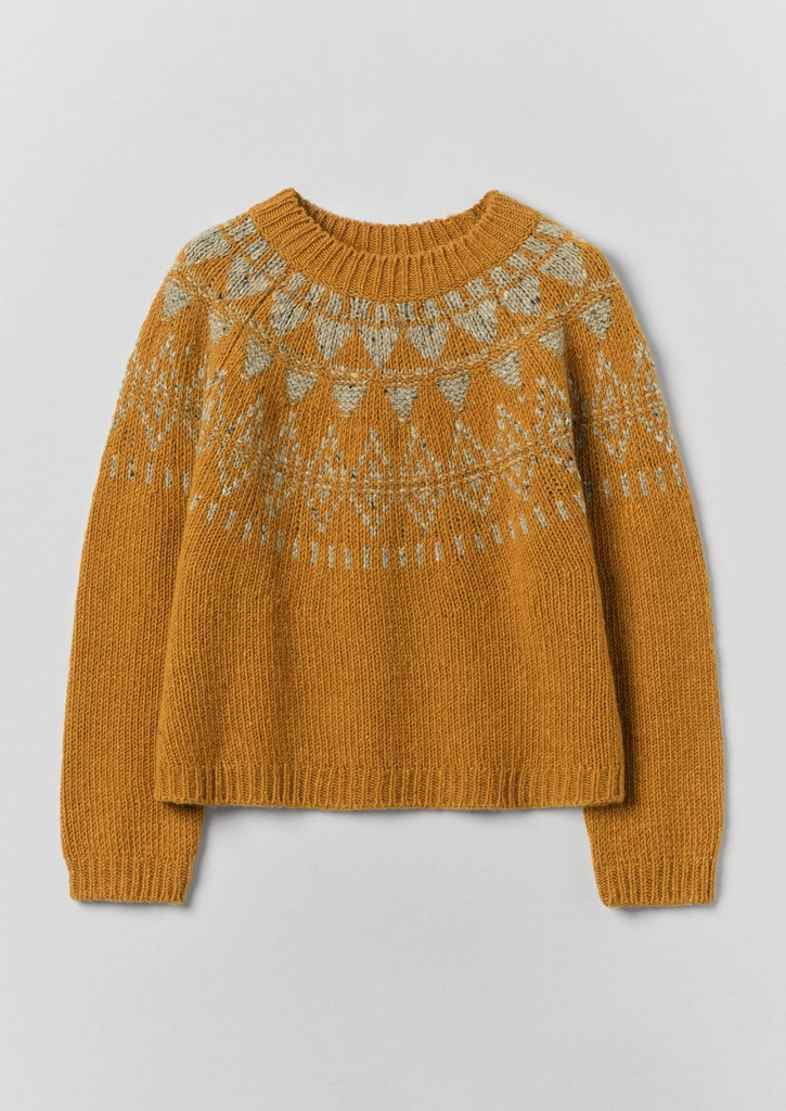 harvest yoke donegal sweater