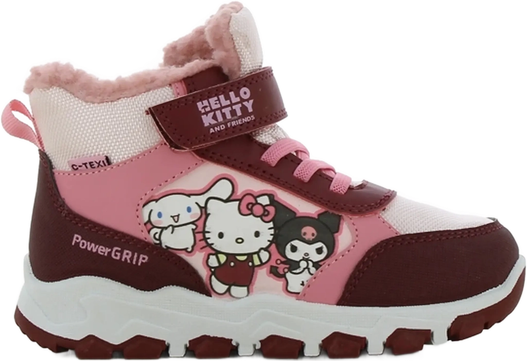 Leomil Girls Snowboots - BURGUNDY/PINK - 30