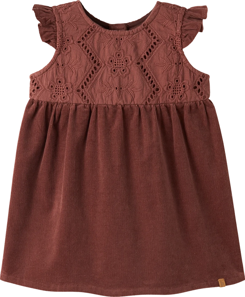 Lil'Atelier Nbfonellas Cord Skirtall 1146-Hc Lil - MAHOGANY - 68