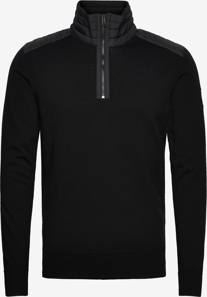 Belstaff | Kilmington Quarter Zip Jumper Washed Navy | M