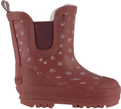 Pom Pom Syrah Flower Aop Brook Gumboots Thermo Ankle - Str 24