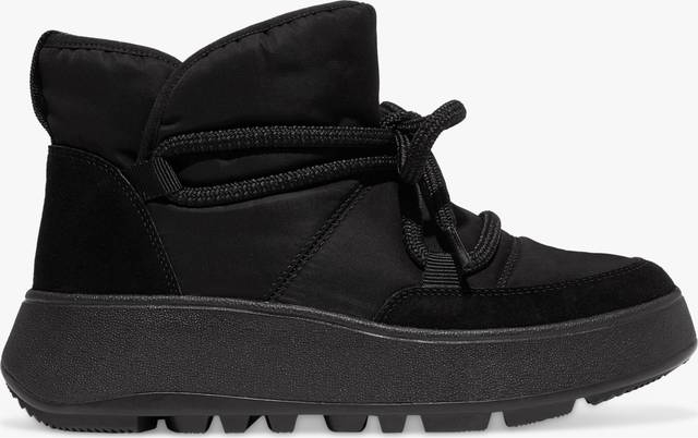 Fitflop F-Mode Vandafvisende Biofleece Mesh Flatform Snow Støvler
