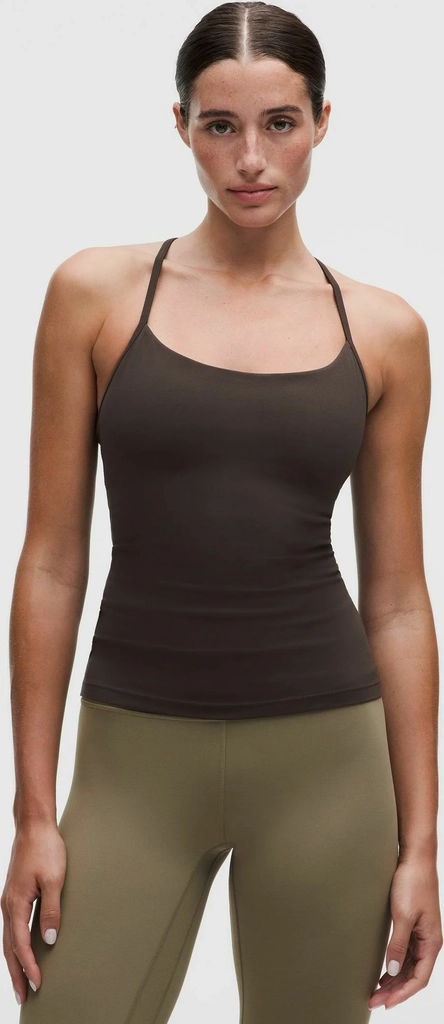 lululemonflow y b/c cup - top - mahogany muse-