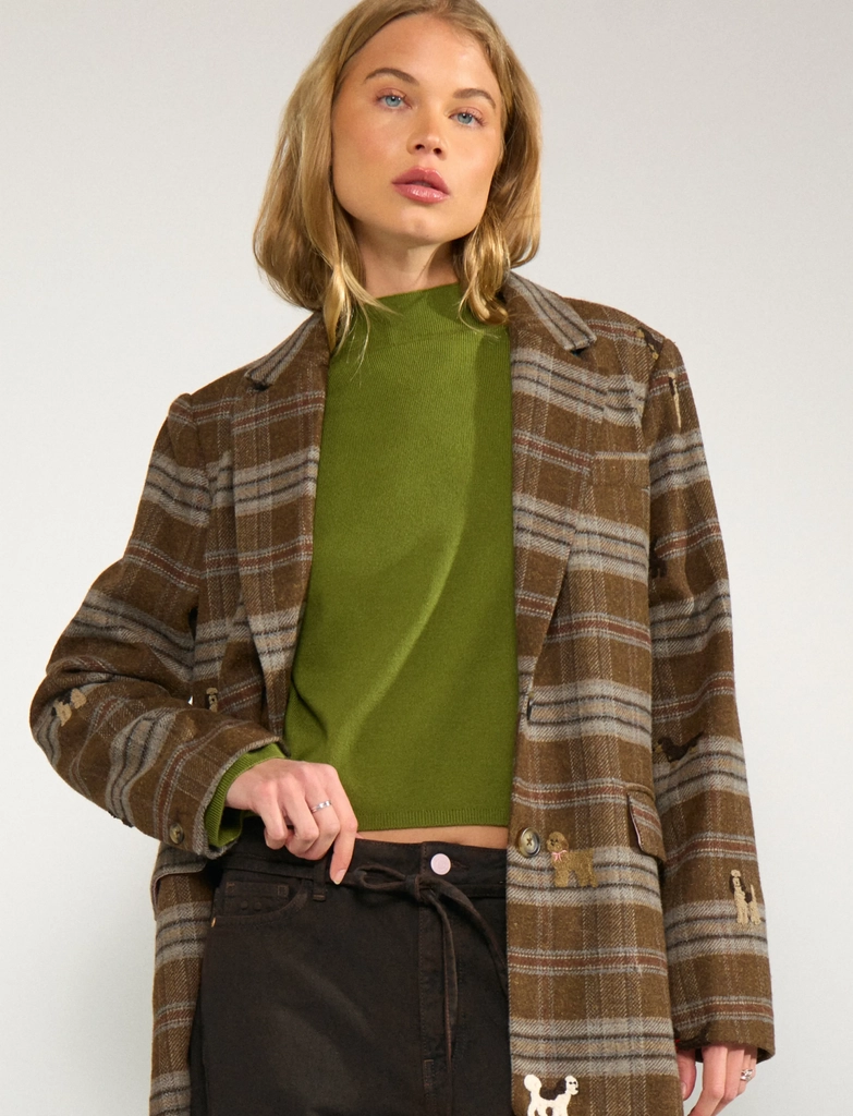 Nümph Nuezma Oversize Blazer - Brown - 42