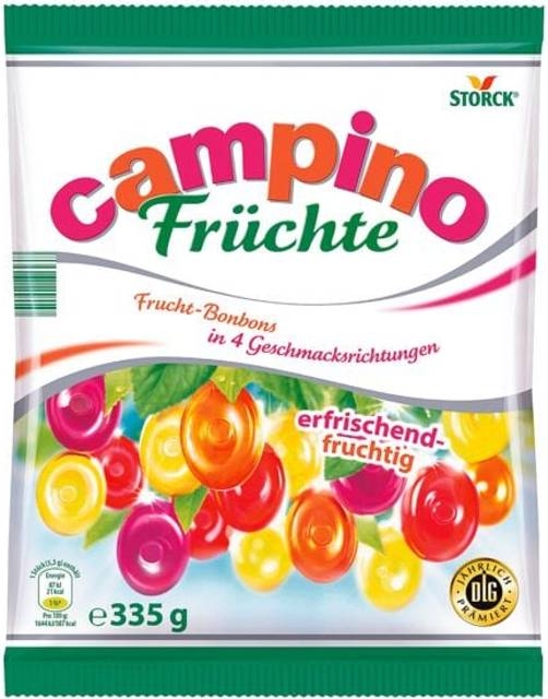 Storck Bonbons Campino Früchte 335g