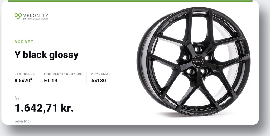 borbet y black glossy