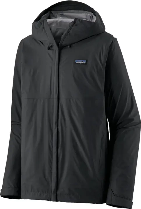 patagonia men's torrentshell 3l jacket black